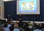  Grant and Samantha Of Border Force - Cites - Outdoor division talking on Tuesday night to all the boarder boys. Amazing