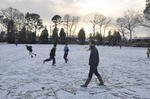 Snow - rugby practices go on!