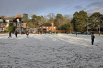 Snow - rugby practices go on!