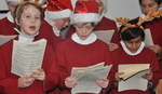 2nd Choir open the Fair with some Christmas carols.