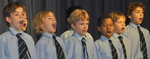 Junior Concert Class singing