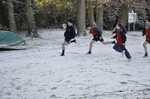 Snow - rugby practices go on!