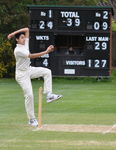 1st XI action vs Daneshill - Papplewick won.