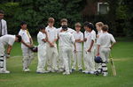 Colts A celebrating a good win against Daneshill